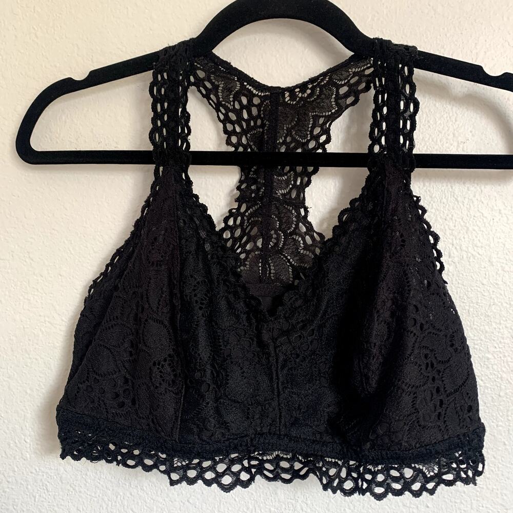 5/$25‎ Maurices Allover Lace Bralette in Black